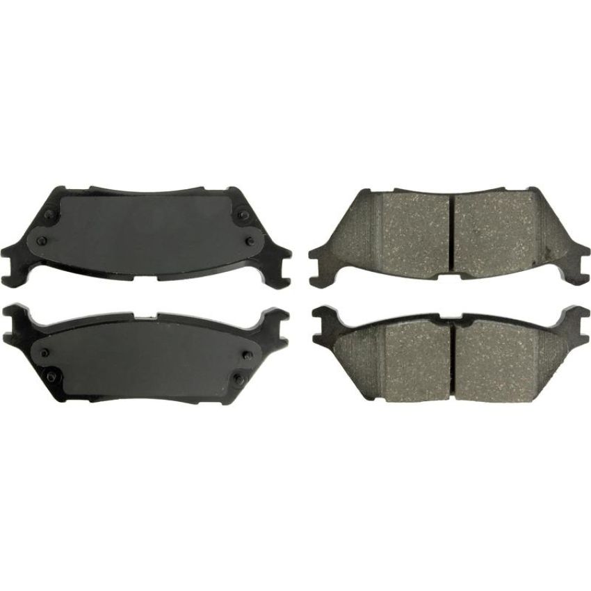 CENTRIC PARTS 105.17900 Posi Quiet Ceramic Brake Pads with Shims and Hardware