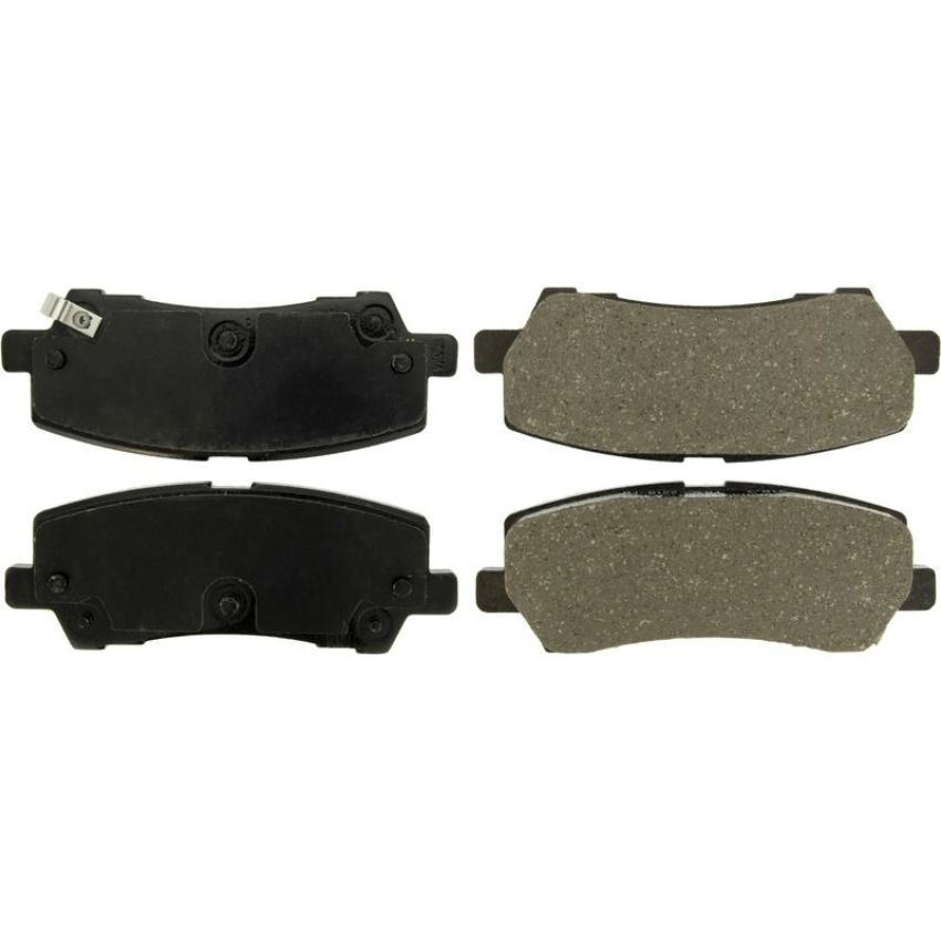 CENTRIC PARTS 105.17930 Posi Quiet Ceramic Brake Pads with Shims and Hardware