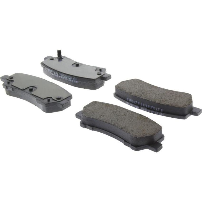 CENTRIC PARTS 105.17931 Posi Quiet Ceramic Brake Pads with Shims and Hardware