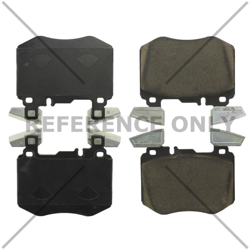 CENTRIC PARTS 105.17961 Posi Quiet Ceramic Brake Pads with Shims