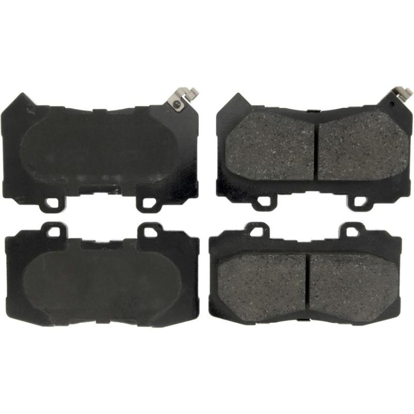 CENTRIC PARTS 105.18020 Posi Quiet Ceramic Brake Pads with Shims and Hardware