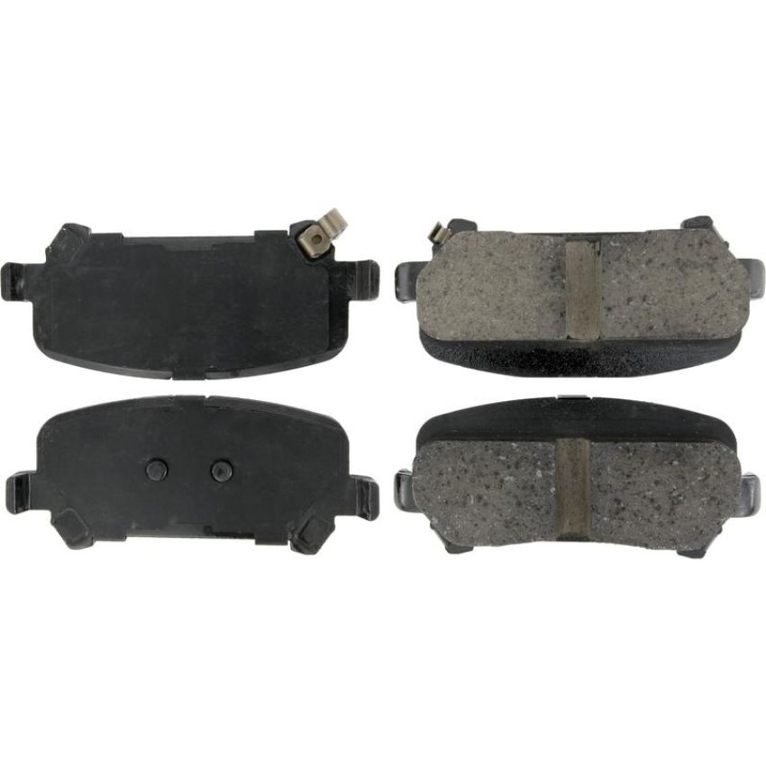 CENTRIC PARTS 105.18060 Posi Quiet Ceramic Brake Pads with Shims and Hardware