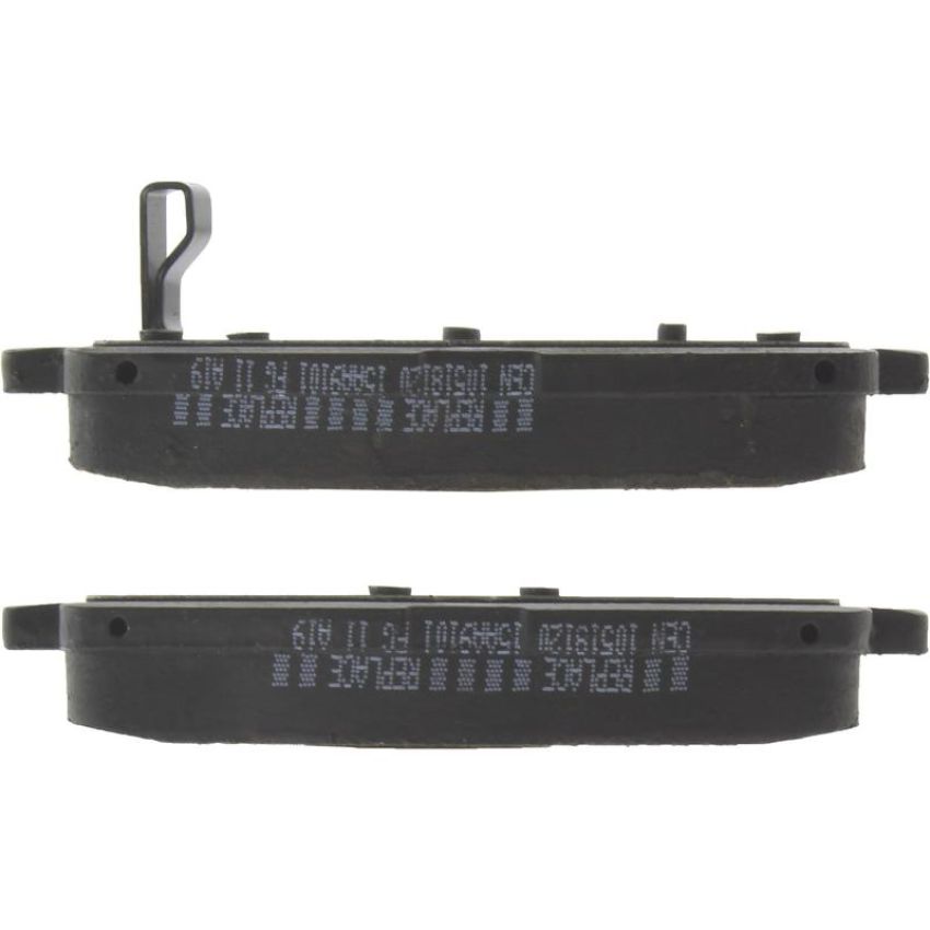 CENTRIC PARTS 105.18120 Posi Quiet Ceramic Brake Pads with Shims