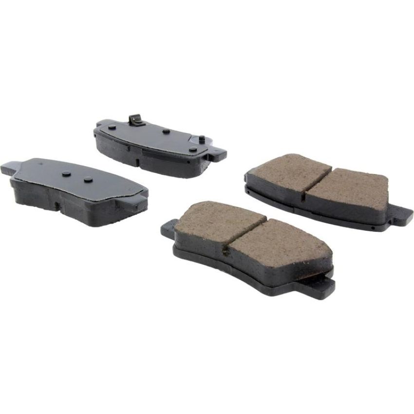 CENTRIC PARTS 105.18130 Posi Quiet Ceramic Brake Pads with Shims and Hardware