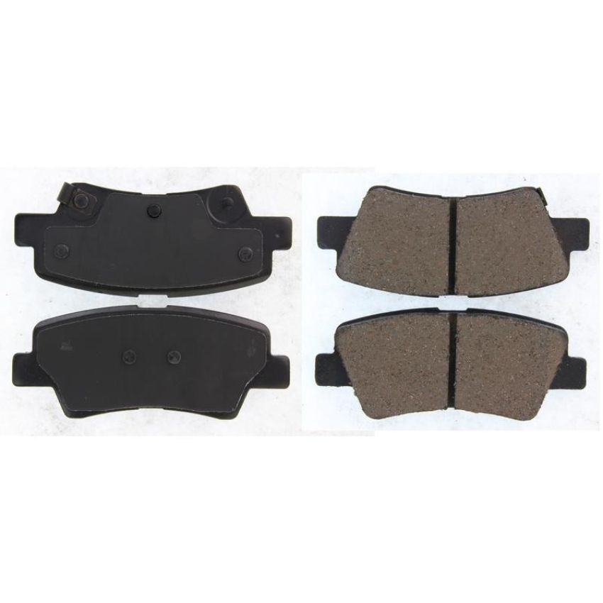 CENTRIC PARTS 105.18130 Posi Quiet Ceramic Brake Pads with Shims and Hardware