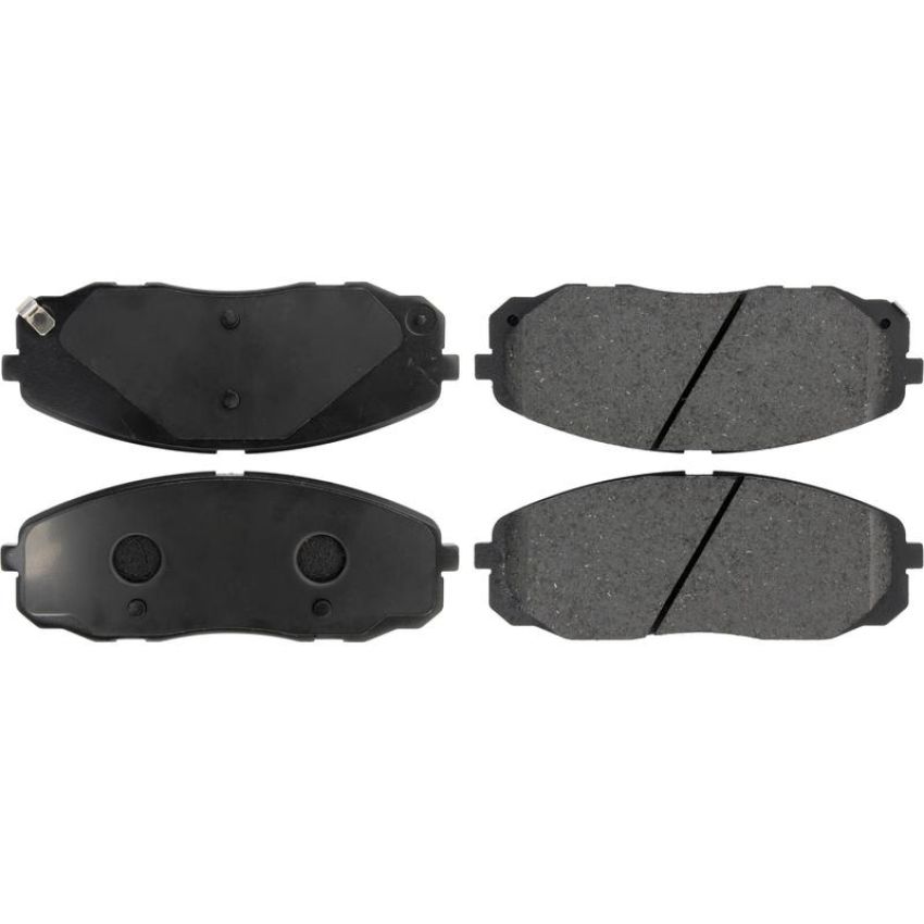 CENTRIC PARTS 105.18140 Posi Quiet Ceramic Brake Pads with Shims and Hardware