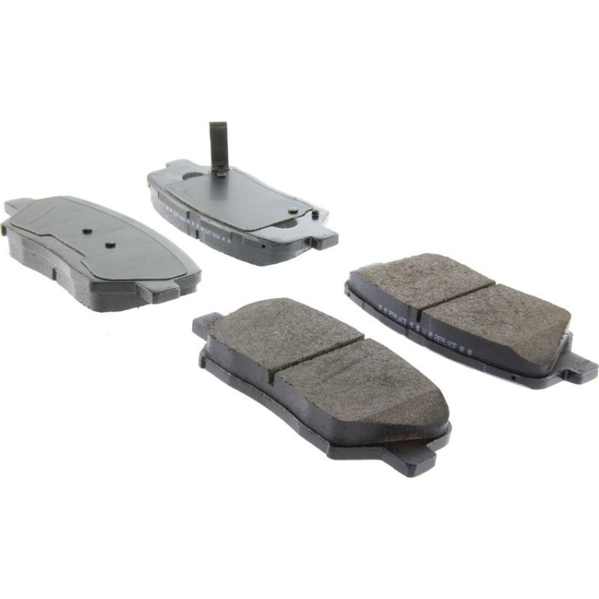 CENTRIC PARTS 105.18150 Posi Quiet Ceramic Brake Pads with Shims and Hardware