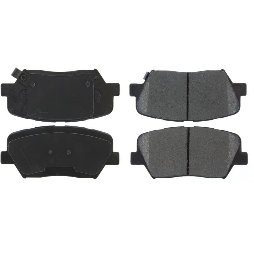 CENTRIC PARTS 105.18150 Posi Quiet Ceramic Brake Pads with Shims and Hardware