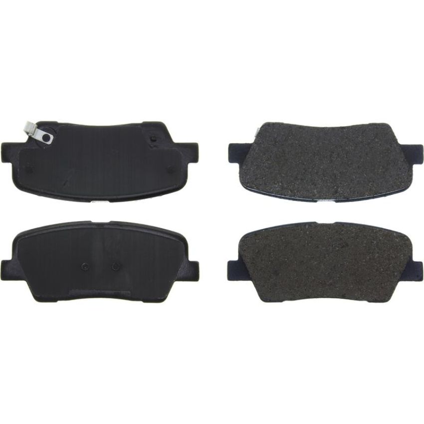 CENTRIC PARTS 105.18160 Posi Quiet Ceramic Brake Pads with Shims and Hardware
