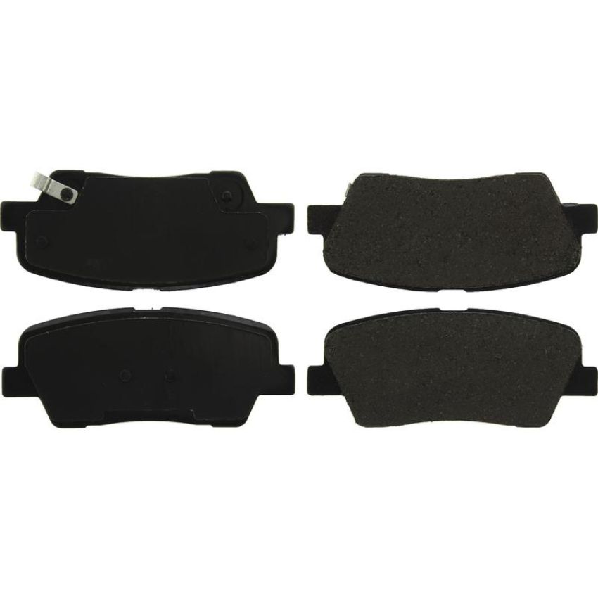 CENTRIC PARTS 105.18161 Posi Quiet Ceramic Brake Pads with Shims and Hardware