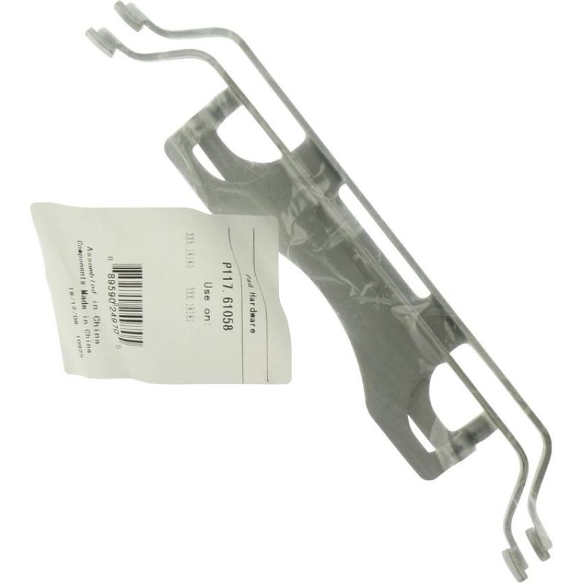 CENTRIC PARTS 105.18180 Posi Quiet Ceramic Brake Pads with Shims and Hardware