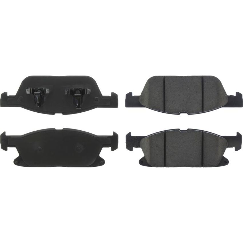 CENTRIC PARTS 105.18180 Posi Quiet Ceramic Brake Pads with Shims and Hardware