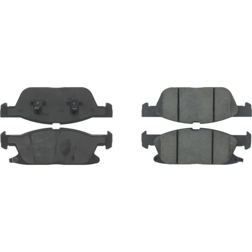 CENTRIC PARTS 105.18181 Posi Quiet Ceramic Brake Pads with Shims and Hardware
