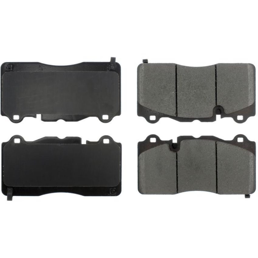 CENTRIC PARTS 105.18350 Posi Quiet Ceramic Brake Pads with Shims