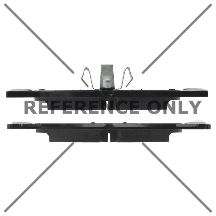 CENTRIC PARTS 105.18381 Posi Quiet Ceramic Brake Pads with Shims