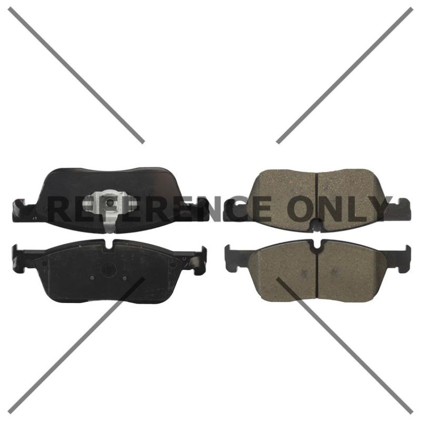 CENTRIC PARTS 105.18381 Posi Quiet Ceramic Brake Pads with Shims