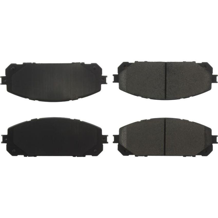 CENTRIC PARTS 105.18430 Posi Quiet Ceramic Brake Pads with Shims and Hardware