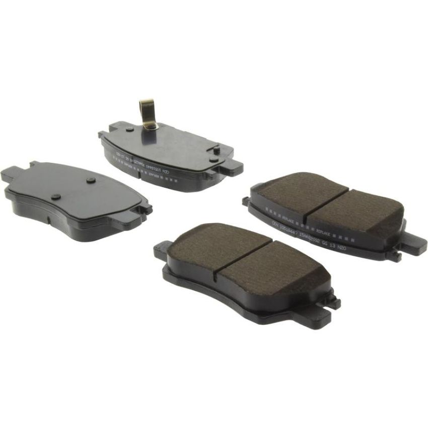 CENTRIC PARTS 105.18440 Posi Quiet Ceramic Brake Pads with Shims and Hardware