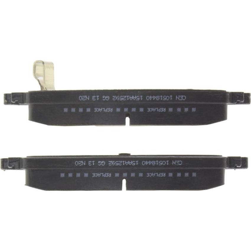 CENTRIC PARTS 105.18440 Posi Quiet Ceramic Brake Pads with Shims and Hardware