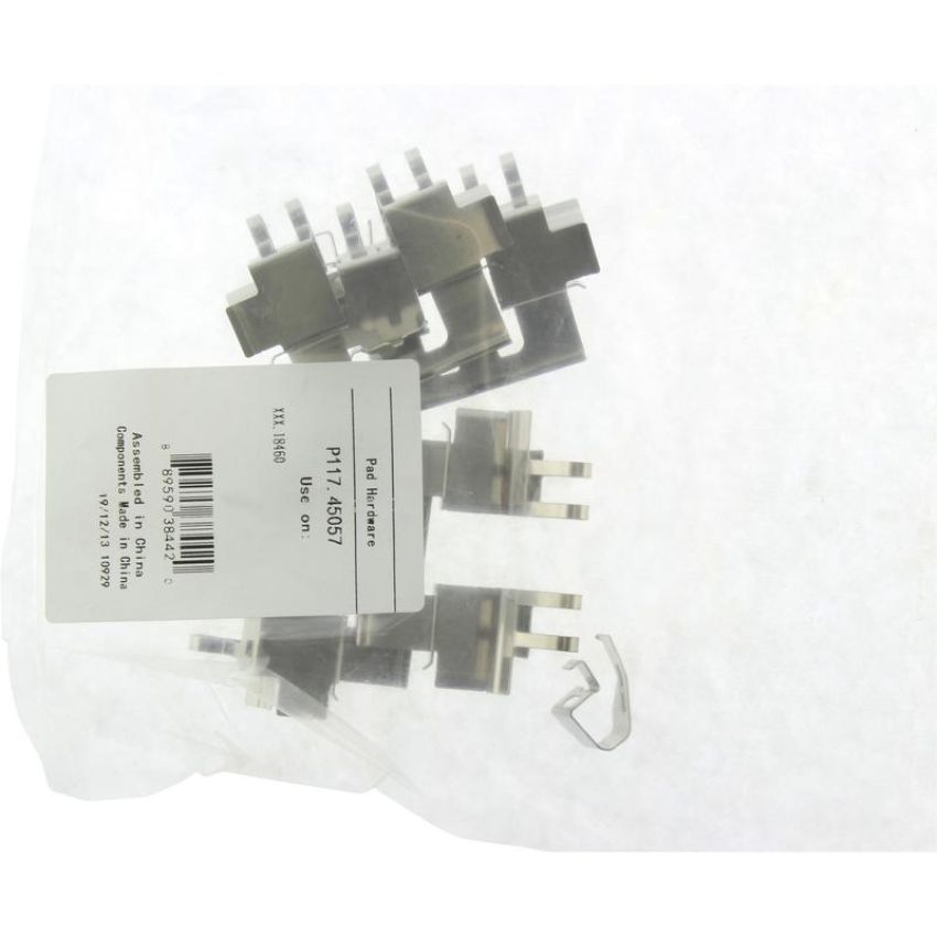 CENTRIC PARTS 105.18460 Posi Quiet Ceramic Brake Pads with Shims