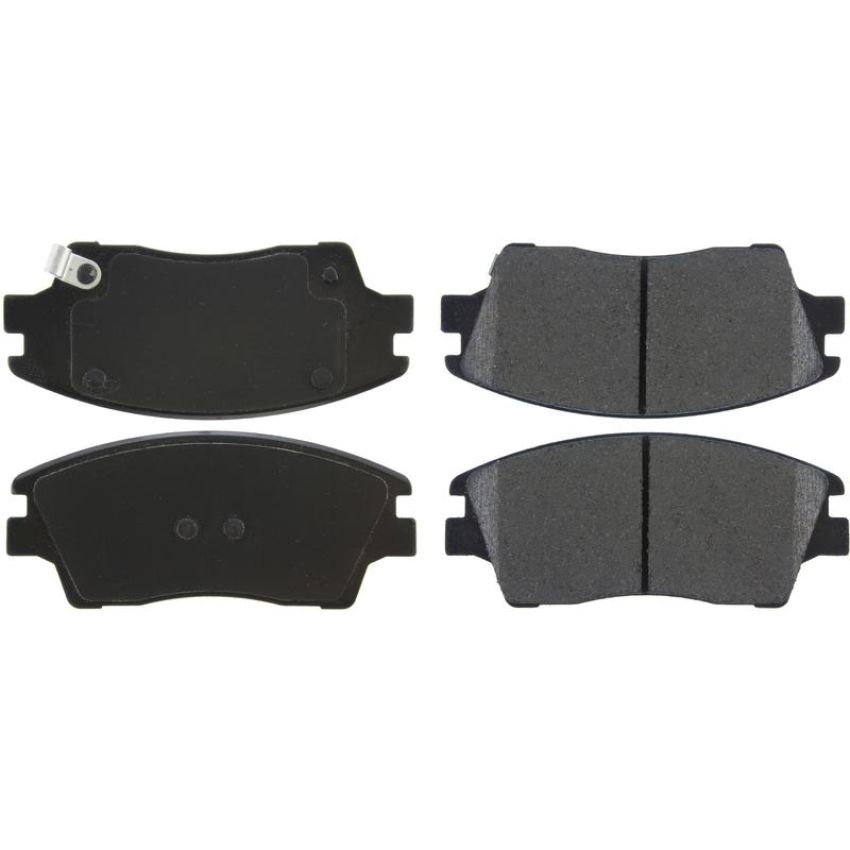 CENTRIC PARTS 105.18470 Posi Quiet Ceramic Brake Pads with Shims and Hardware
