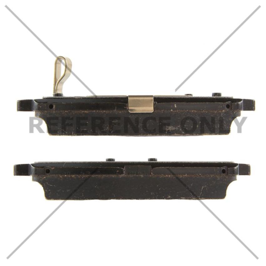 CENTRIC PARTS 105.18480 Posi Quiet Ceramic Brake Pads with Shims