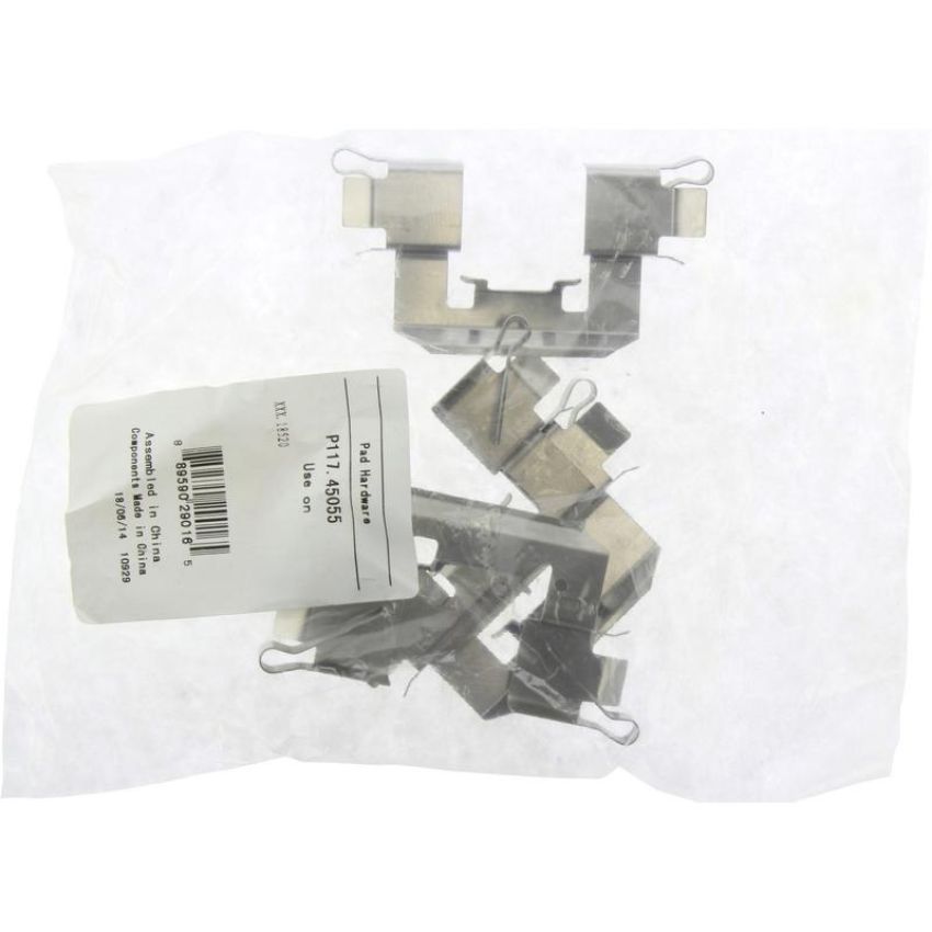 CENTRIC PARTS 105.18520 Posi Quiet Ceramic Brake Pads with Shims and Hardware