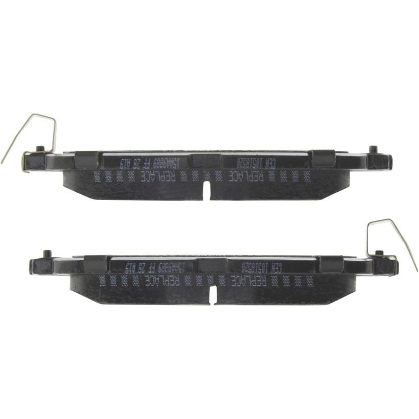 CENTRIC PARTS 105.18520 Posi Quiet Ceramic Brake Pads with Shims and Hardware
