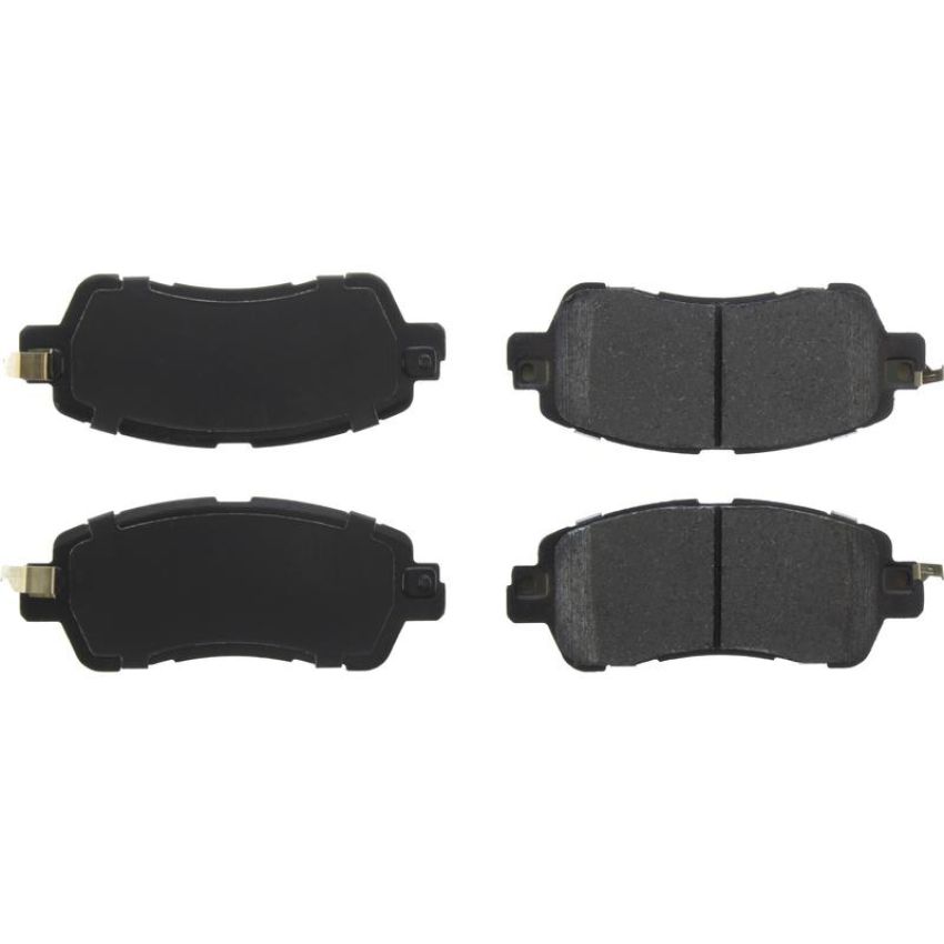 CENTRIC PARTS 105.18520 Posi Quiet Ceramic Brake Pads with Shims and Hardware