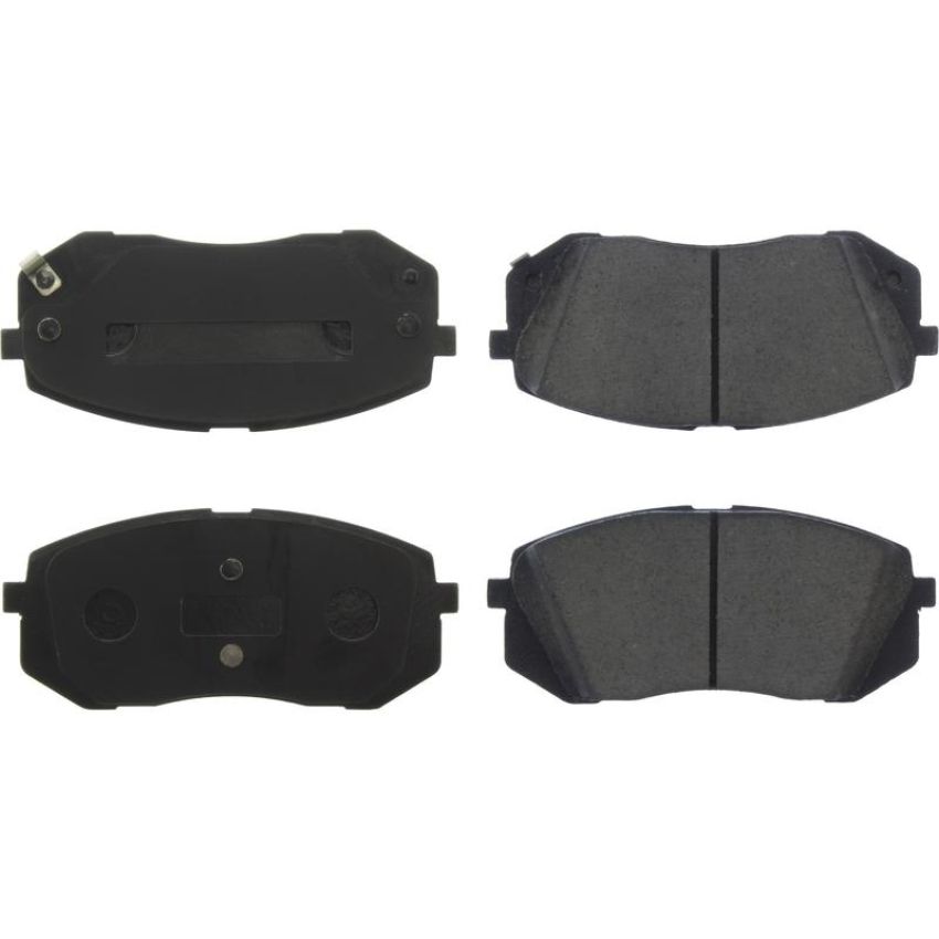 CENTRIC PARTS 105.18550 Posi Quiet Ceramic Brake Pads with Shims