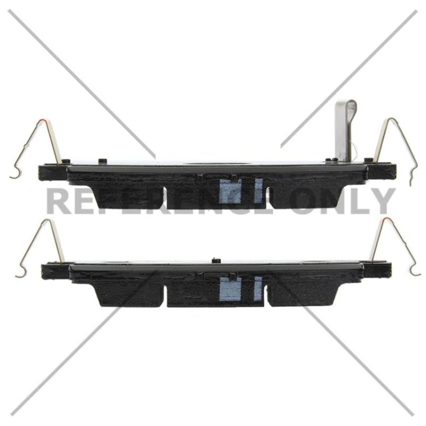 CENTRIC PARTS 105.18600 Posi Quiet Ceramic Brake Pads with Shims