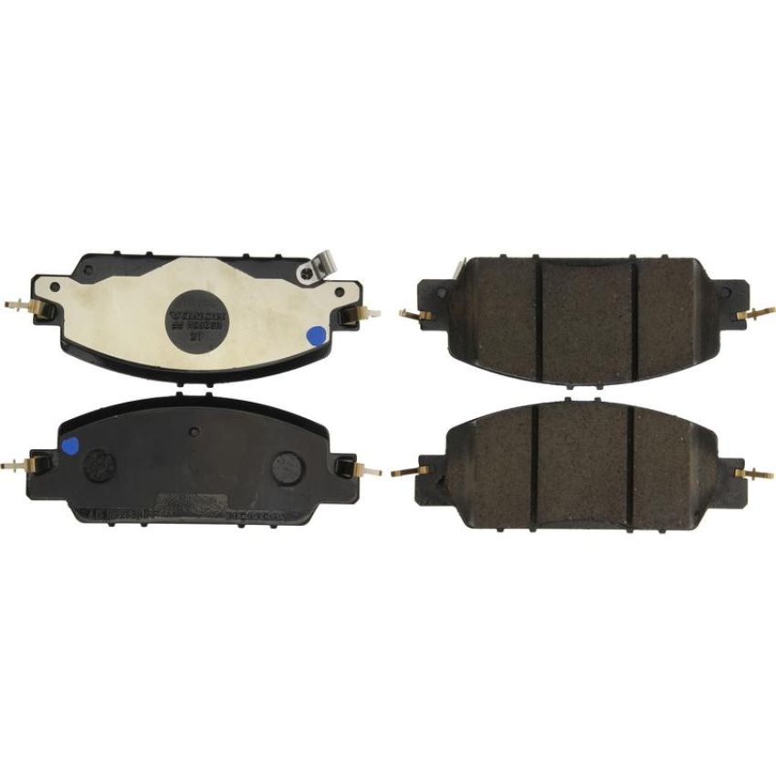 CENTRIC PARTS 105.18600 Posi Quiet Ceramic Brake Pads with Shims