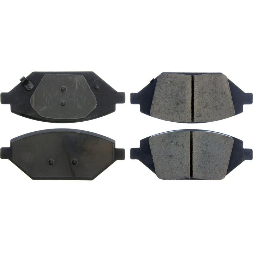 CENTRIC PARTS 105.18640 Posi Quiet Ceramic Brake Pads with Shims and Hardware
