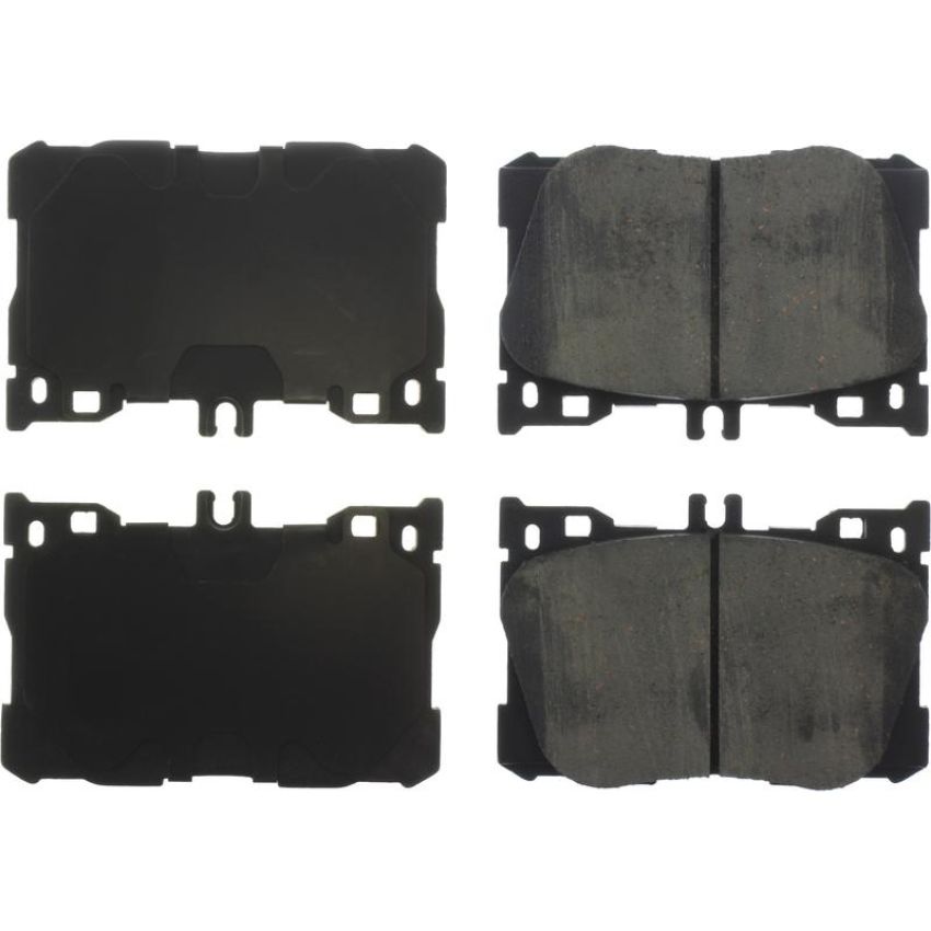 CENTRIC PARTS 105.18710 Posi Quiet Ceramic Brake Pads with Shims
