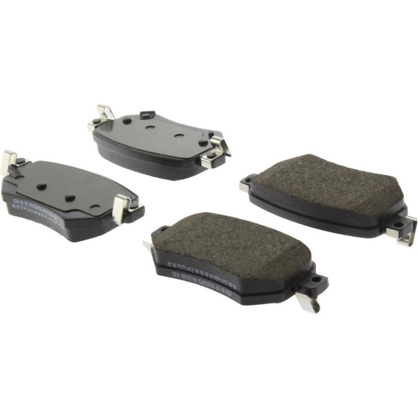 CENTRIC PARTS 105.18740 Posi Quiet Ceramic Brake Pads with Shims
