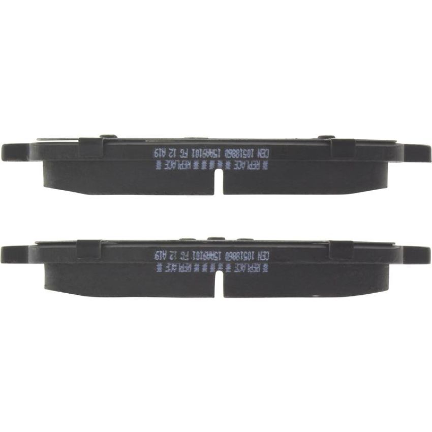 CENTRIC PARTS 105.18860 Posi Quiet Ceramic Brake Pads with Shims