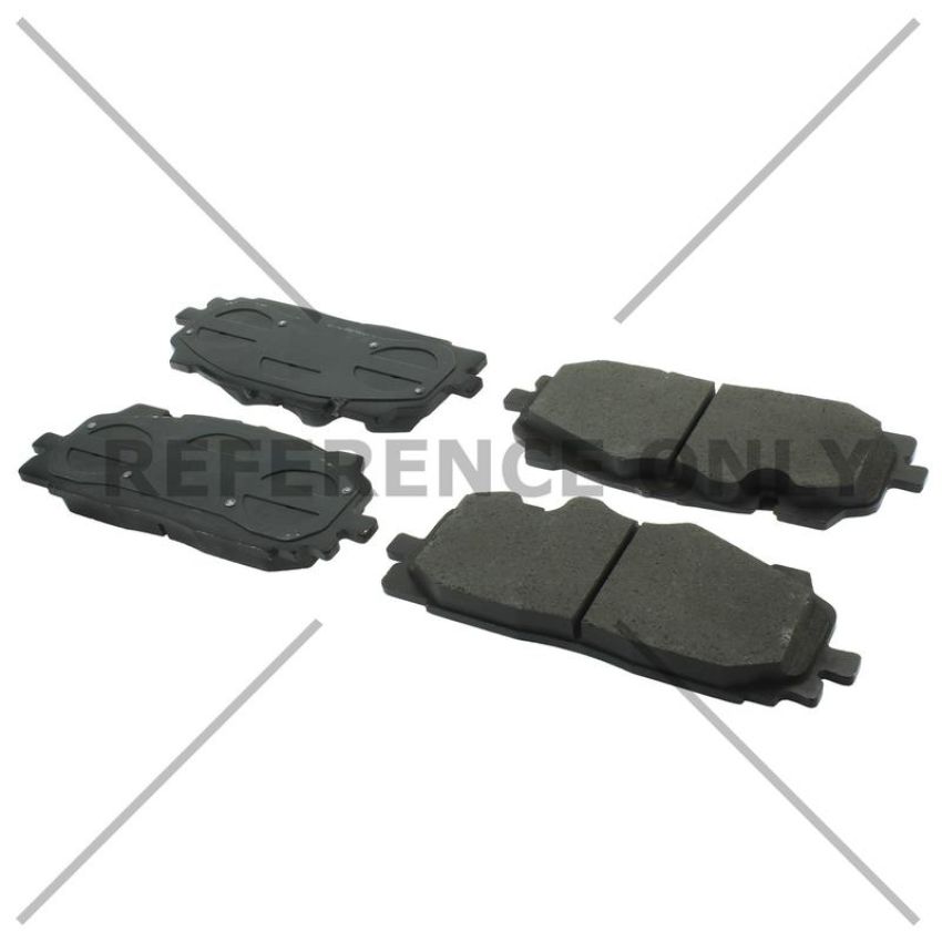CENTRIC PARTS 105.18940 Posi Quiet Ceramic Brake Pads with Shims
