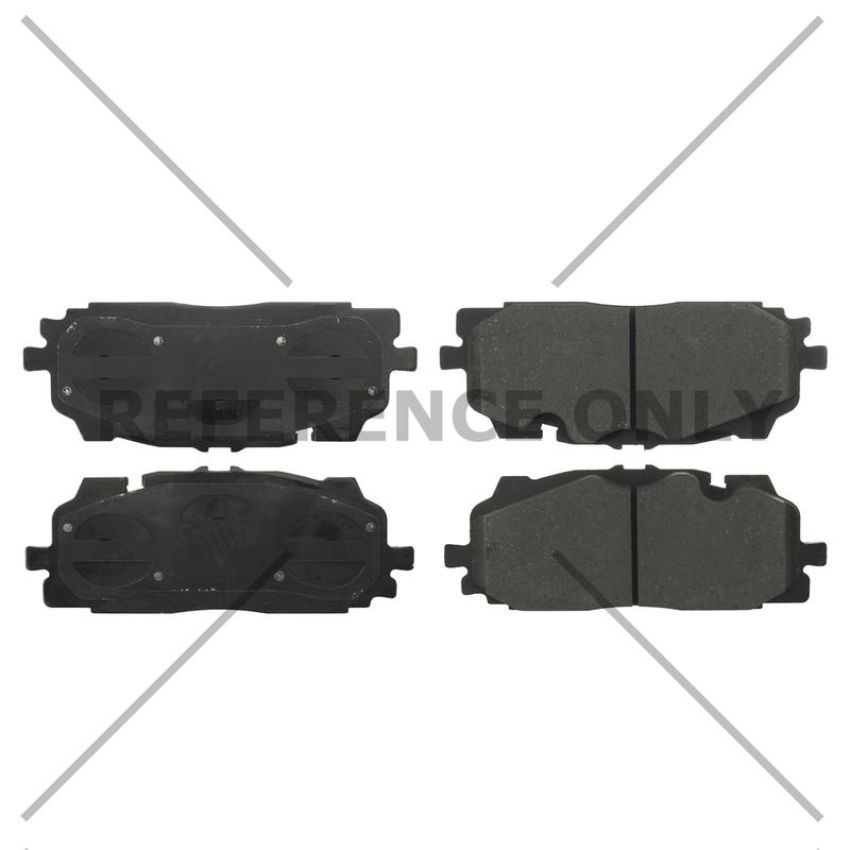 CENTRIC PARTS 105.18940 Posi Quiet Ceramic Brake Pads with Shims