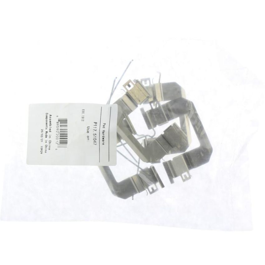 CENTRIC PARTS 105.19120 Posi Quiet Ceramic Brake Pads with Shims and Hardware