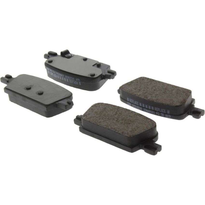 CENTRIC PARTS 105.19210 Posi Quiet Ceramic Brake Pads with Shims