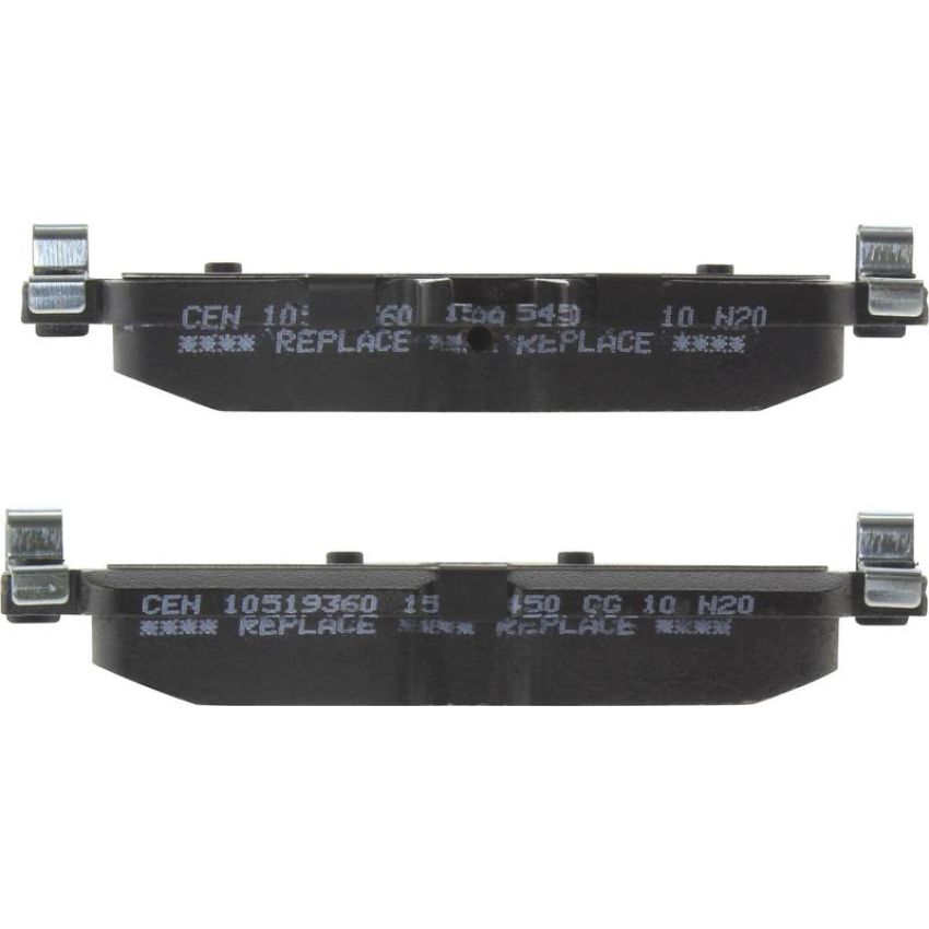 CENTRIC PARTS 105.19360 Posi Quiet Ceramic Brake Pads with Shims