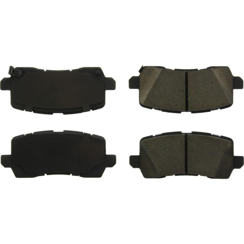 CENTRIC PARTS 105.19540 Posi Quiet Ceramic Brake Pads with Shims and Hardware