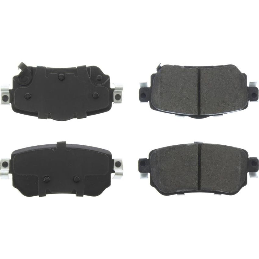 CENTRIC PARTS 105.19650 Posi Quiet Ceramic Brake Pads with Shims