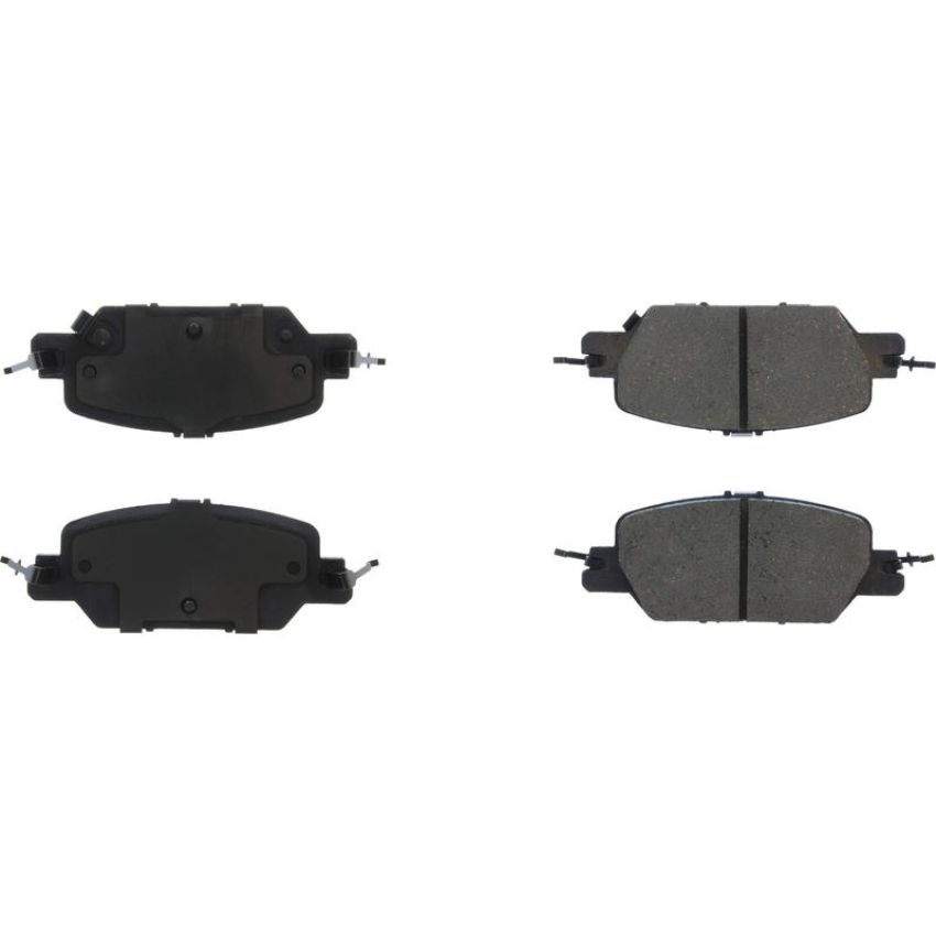 CENTRIC PARTS 105.20370 Posi Quiet Ceramic Brake Pads with Shims