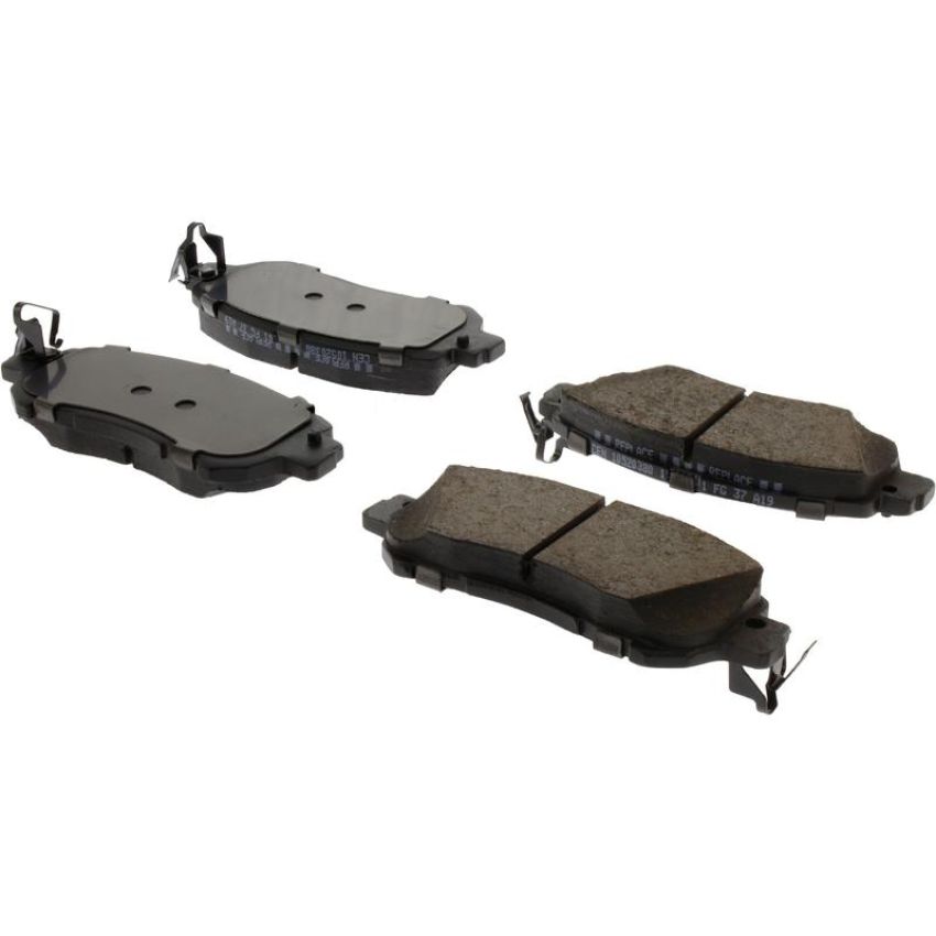 CENTRIC PARTS 105.20380 Posi Quiet Ceramic Brake Pads with Shims