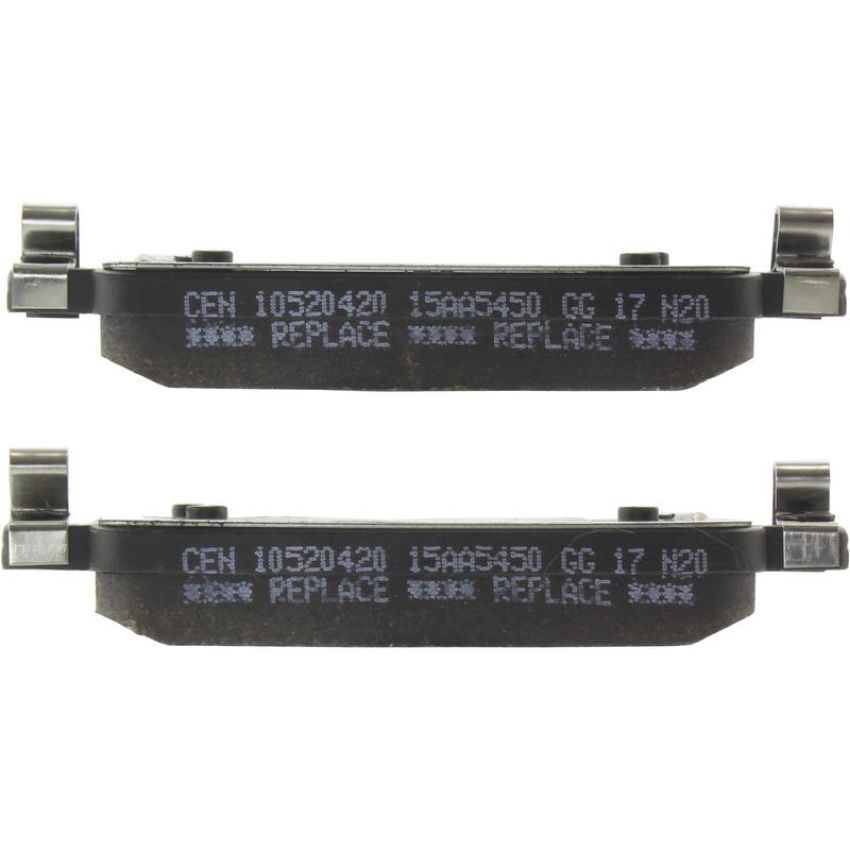 CENTRIC PARTS 105.20420 Posi Quiet Ceramic Brake Pads with Shims