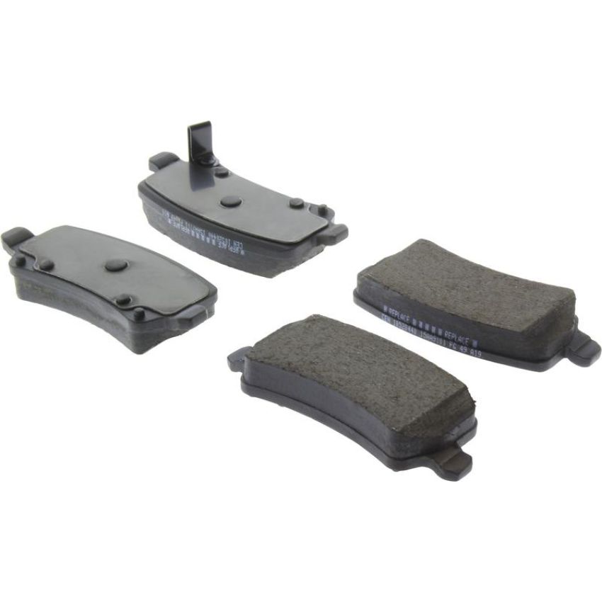 CENTRIC PARTS 105.20440 Posi Quiet Ceramic Brake Pads with Shims