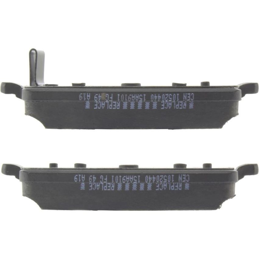 CENTRIC PARTS 105.20440 Posi Quiet Ceramic Brake Pads with Shims