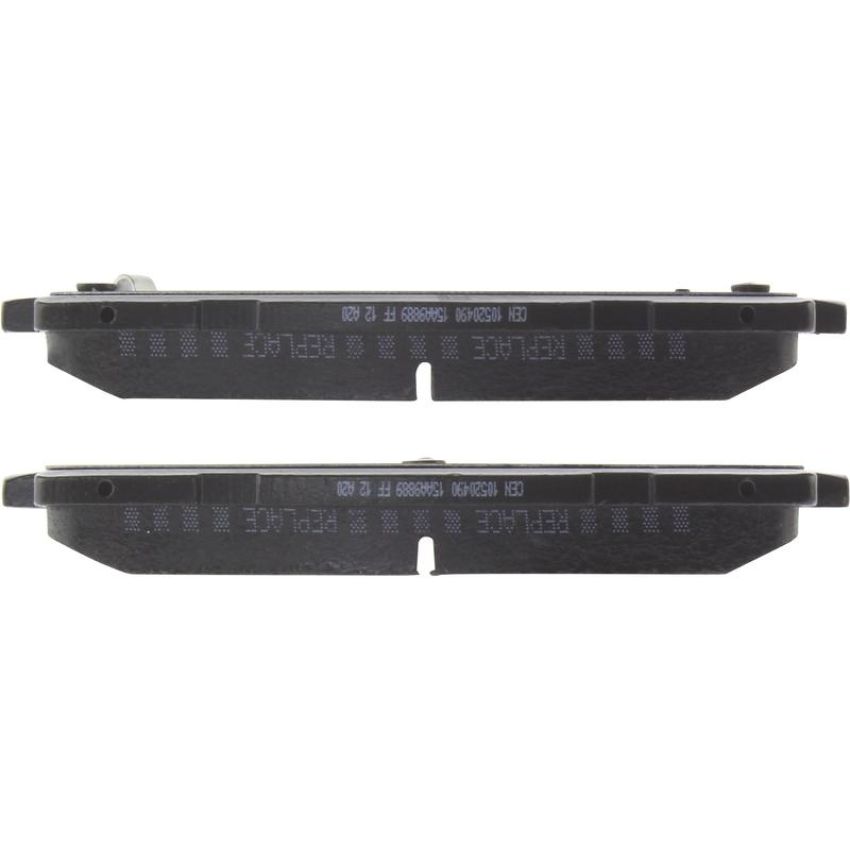 CENTRIC PARTS 105.20490 Posi Quiet Ceramic Brake Pads with Shims