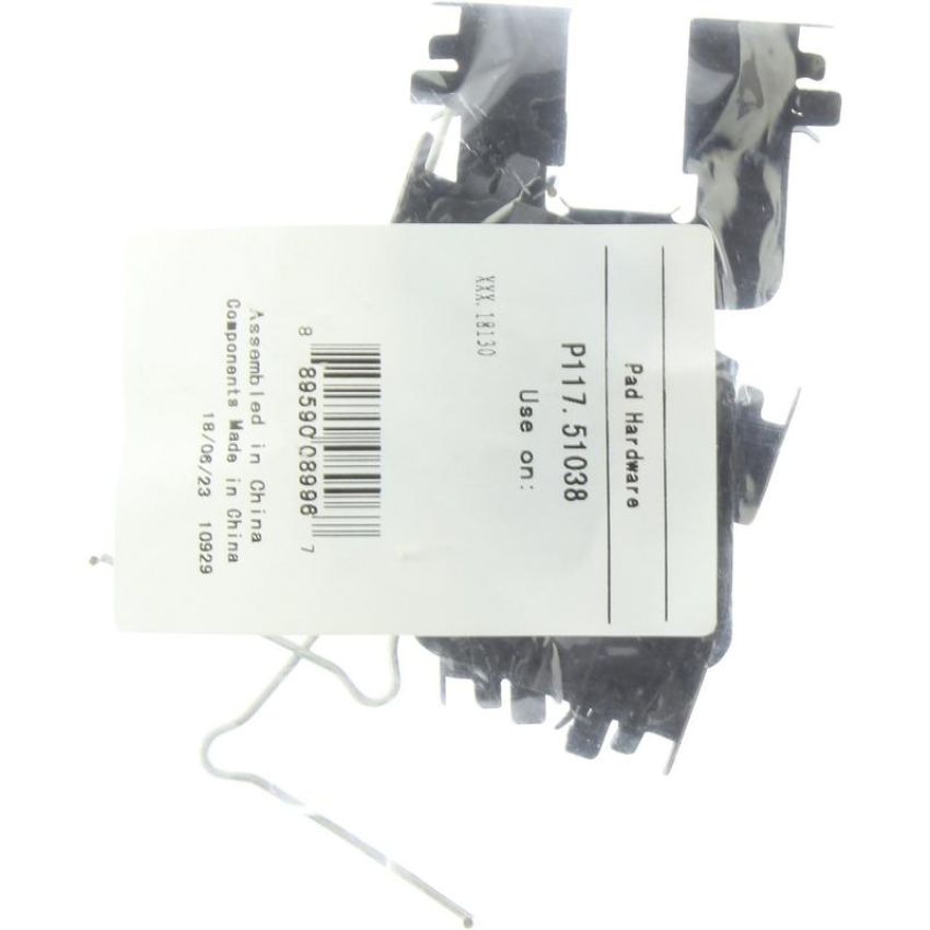 CENTRIC PARTS 105.20500 Posi Quiet Ceramic Brake Pads with Shims and Hardware